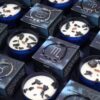 Sterrenbeeld Kristallen Kaars met Edelsteenarmband - Maagd