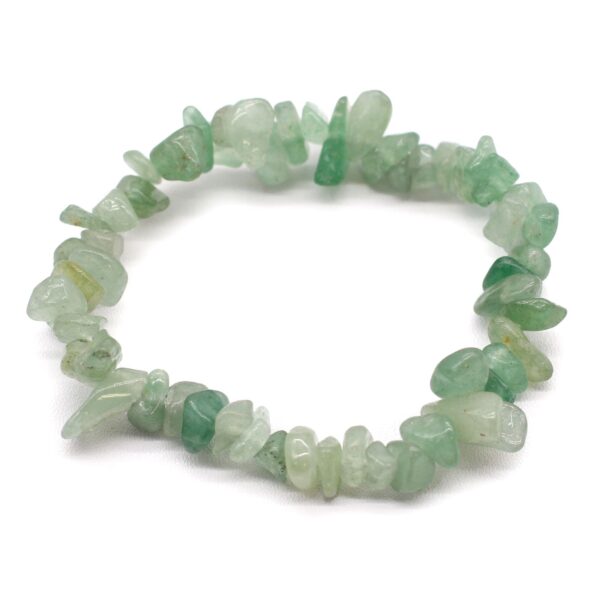 Badbom met groene aventurijn edelsteen armband