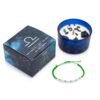 Sterrenbeeld Kristallen Kaars met Edelsteenarmband - Weegschaal