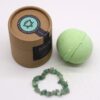 Badbom met groene aventurijn edelsteen armband