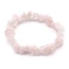 Badbom met rozenkwarts edelsteen armband