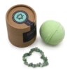 Badbom met groene aventurijn edelsteen armband