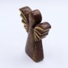 Houten engel van mangohout – een liefdevol symbool van herinnering