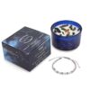 bG9jYWw6Ly9tZWRpYS9TSC8yRC82MFIzMEMxRzZXVEsyRFNILzIzOTI5MjFlLmpwZWc.jpg Sterrenbeeld Kristallen Kaars met Edelsteenarmband - Kreeft