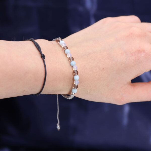 bG9jYWw6Ly9tZWRpYS9TTS8yRC82MFIzMEMxRzZXVEsyRFNNL2IyMzczNmE0LmpwZWc.jpg Sterrenbeeld Kristallen Kaars met Edelsteenarmband - Kreeft