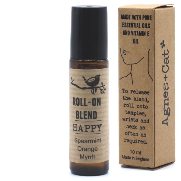 10 ml roll-on essentiële olieblend - HAPPY