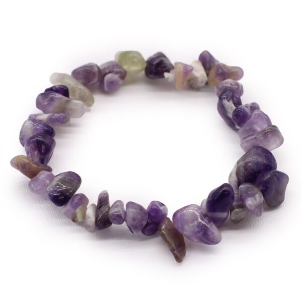 Badbom met amethist edelsteen armband